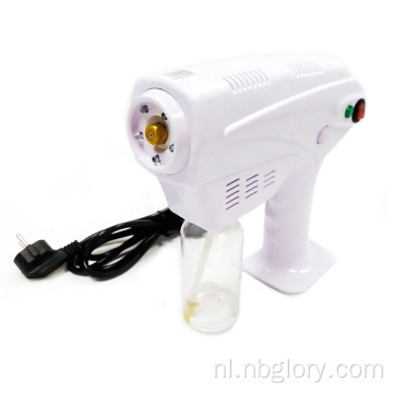 Amazon Hot Selling-Nano 1200W draagbare desinfectie spuitspuitvermist Mist Sprayer Smoke Sanitizer Fog Gun Machine voor auto en thuis